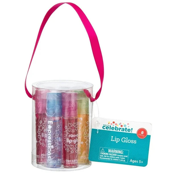 Lip Gloss Can Party Favors, 8 ct - Walmart.com | Walmart (US)