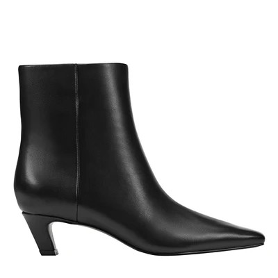 Danai Kitten Heel Leather Ankle Bootie | Marc Fisher