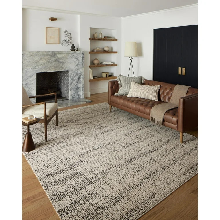 Loloi II Darby Oatmeal / Charcoal 9'-2" x 13' Area Rug | Walmart (US)