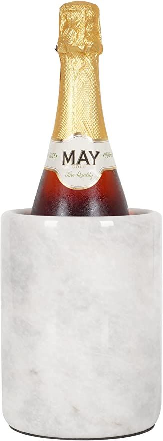 Radicaln Marble Wine Chiller TableTop White 5.5"x6.5" Inch Handmade Wine Cooler for Champagne - T... | Amazon (US)