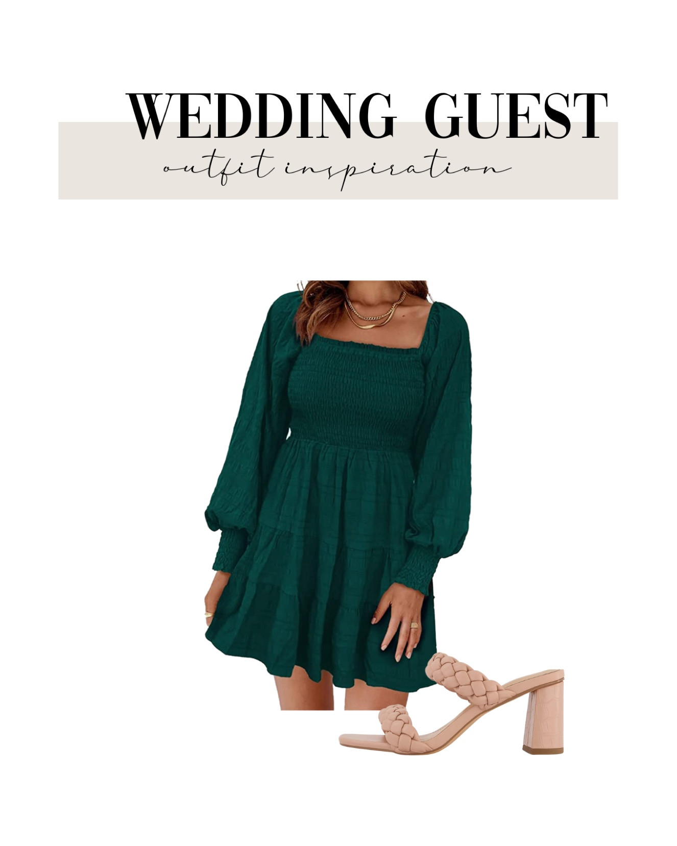 With cooler days around the corner, maybe a long sleeve cocktail dress if the perfect summer wedding outfit. 

#LTKwedding #LTKSeasonal #LTKunder50