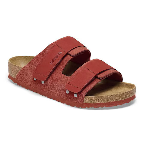 Uji Nubuck-Suede Leather Sienna Red | BIRKENSTOCK | Birkenstock USA