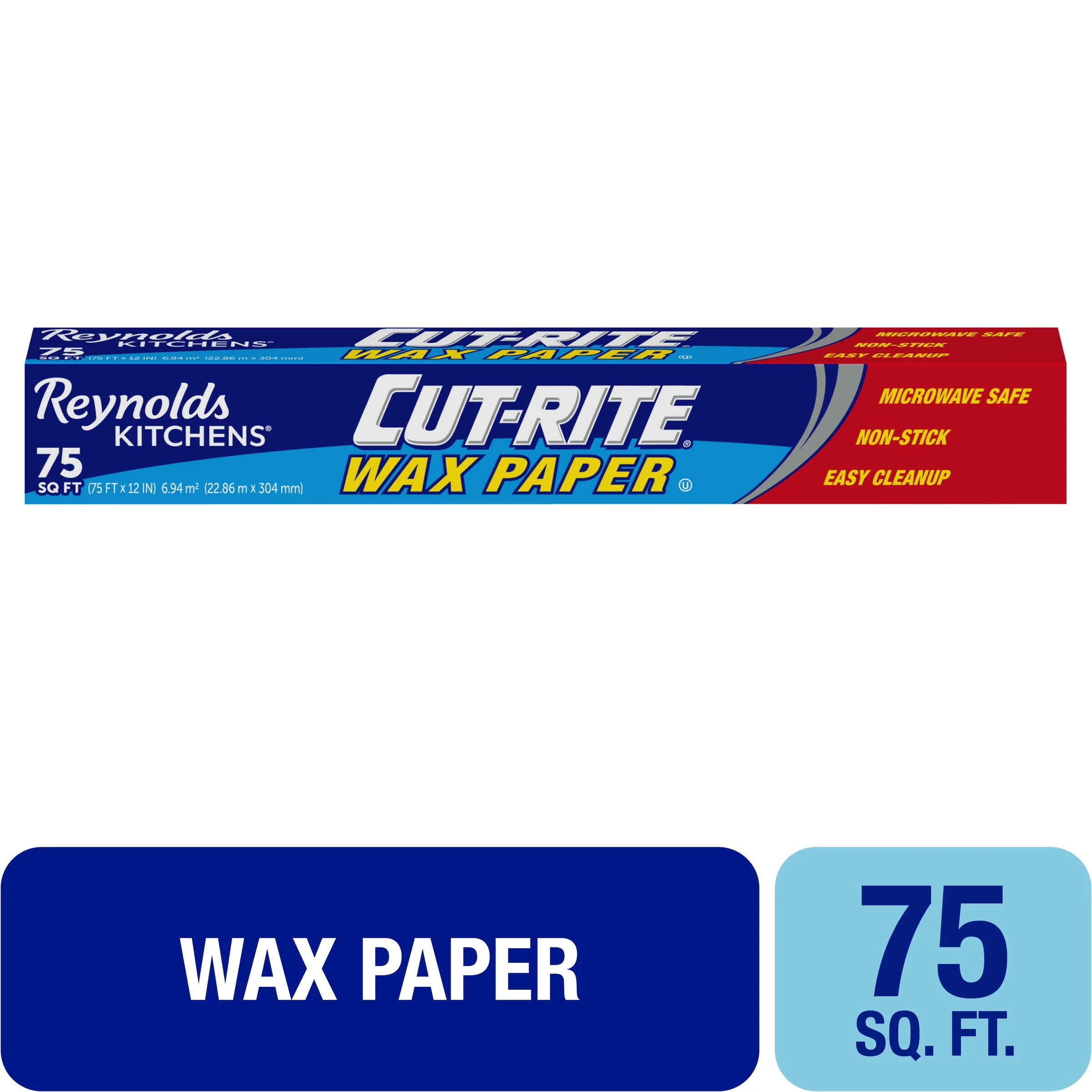 Reynolds Cut-Rite Wax Paper, 75 Square Feet | Walmart (US)