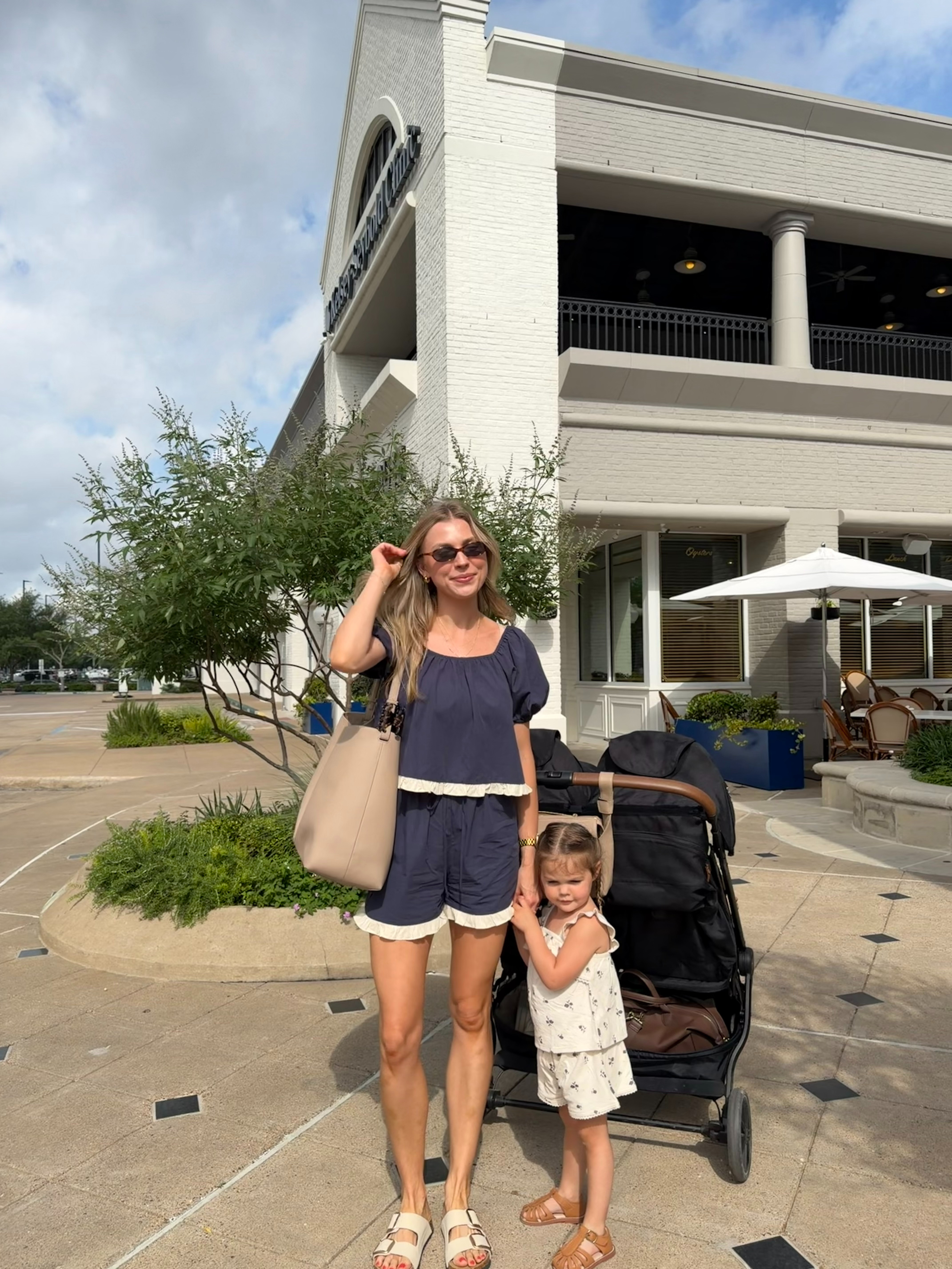 Nursing friendly summer mom outfit - size S in the set!
 

 #LTKootd #LTKmomlife #LTKKids