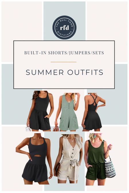 Summer Outfits | built-in shorts, jumpers and shorts sets we’re loving 

#LTKActive #LTKBeauty #LTKFindsUnder50