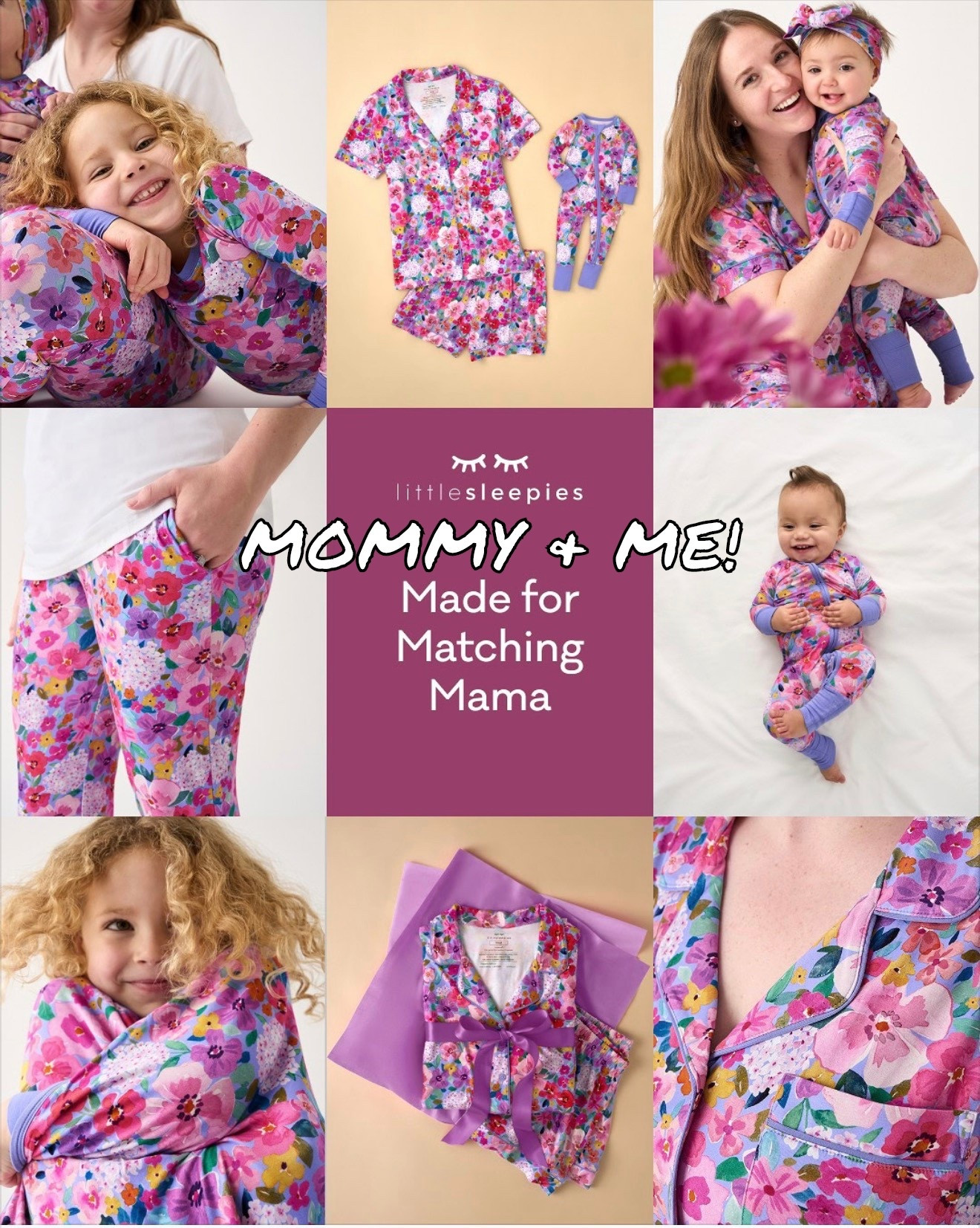 Mommy & Me Bamboo?? YES PLEASE! 
Little Sleepies just dropped the most beautiful collection of women’s, toddler and baby matching pajamas, just in time for spring and Mother’s Day! 
These pajamas are incredibly soft and comfy, breathable and stretchy so they grow with your kids and last a while. 
￼
Spring outfit. Spring pajamas. Spring fashion.  Vacation outfit. Easter basket. Kids pajamas. Organic. Floral. Flowers. Cotton. Sleep well. Sleep. Purple. Pink. Baby. Toddler. Family matching.  Mom fashion. Mom’s style. Mom’s over 40. Cozy. Gifts for her. Gift ideas. Gift guide. Girls. ￼ Spring style. Resort wear. ￼

#LTKBaby #LTKKids #LTKmomlife