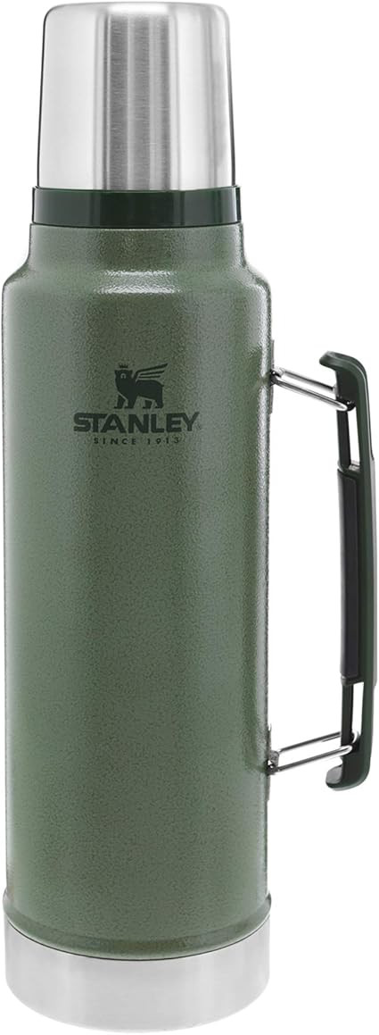 Amazon.com: Stanley Classic Vacuum Insulated Wide Mouth Bottle - BPA-Free 18/8 Stainless Steel Th... | Amazon (US)