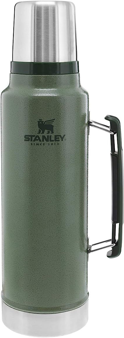 Amazon.com: Stanley Classic Vacuum Insulated Wide Mouth Bottle - BPA-Free 18/8 Stainless Steel Th... | Amazon (US)