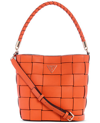 Maylee Woven Bucket Bag | Macy's