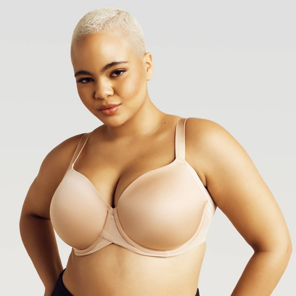 Paramour Women's Marvelous Side Smoother Seamless Bra - Buff Beige 38C | Target