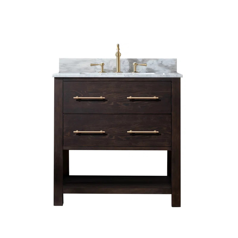 Keri 36'' Free-standing Single Bathroom Vanity with Vanity Top | Wayfair North America