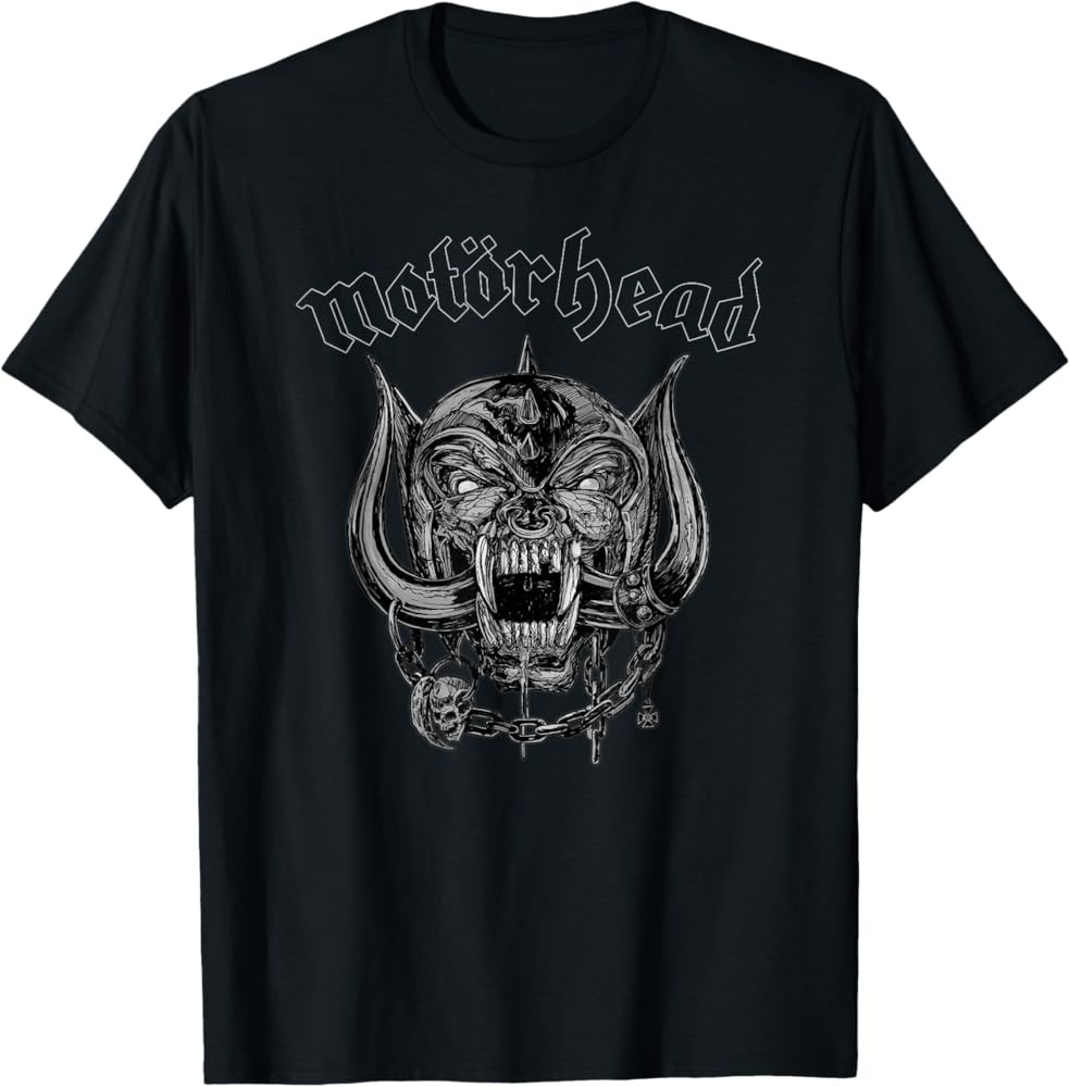 Motörhead Undercover Warpig Sketch T-Shirt | Amazon (US)