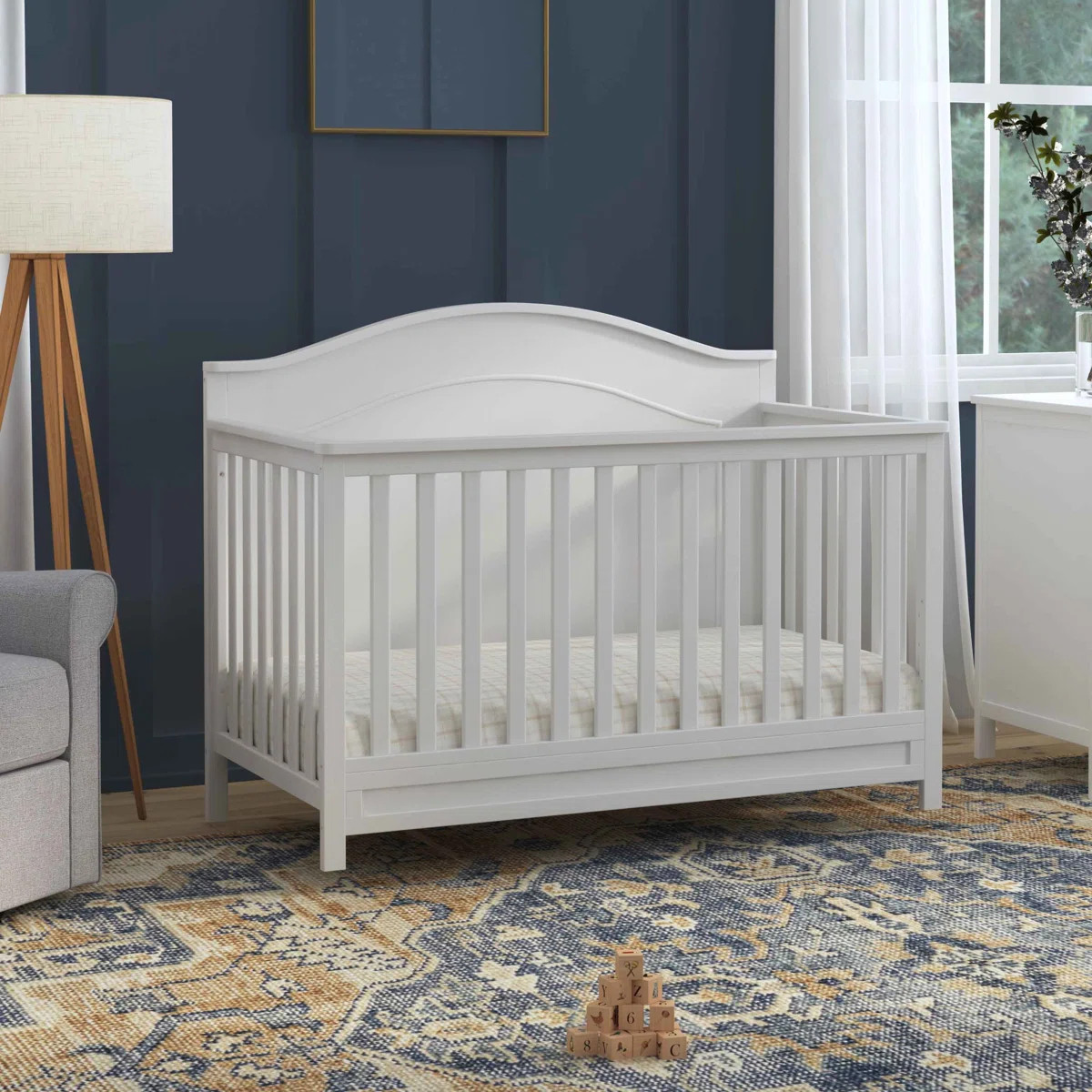 Charlie 4-in-1 Convertible Crib | Wayfair North America