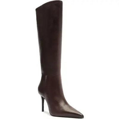 Schutz Mikki Up Knee High Boot in Black at Nordstrom, Size 9 | Nordstrom