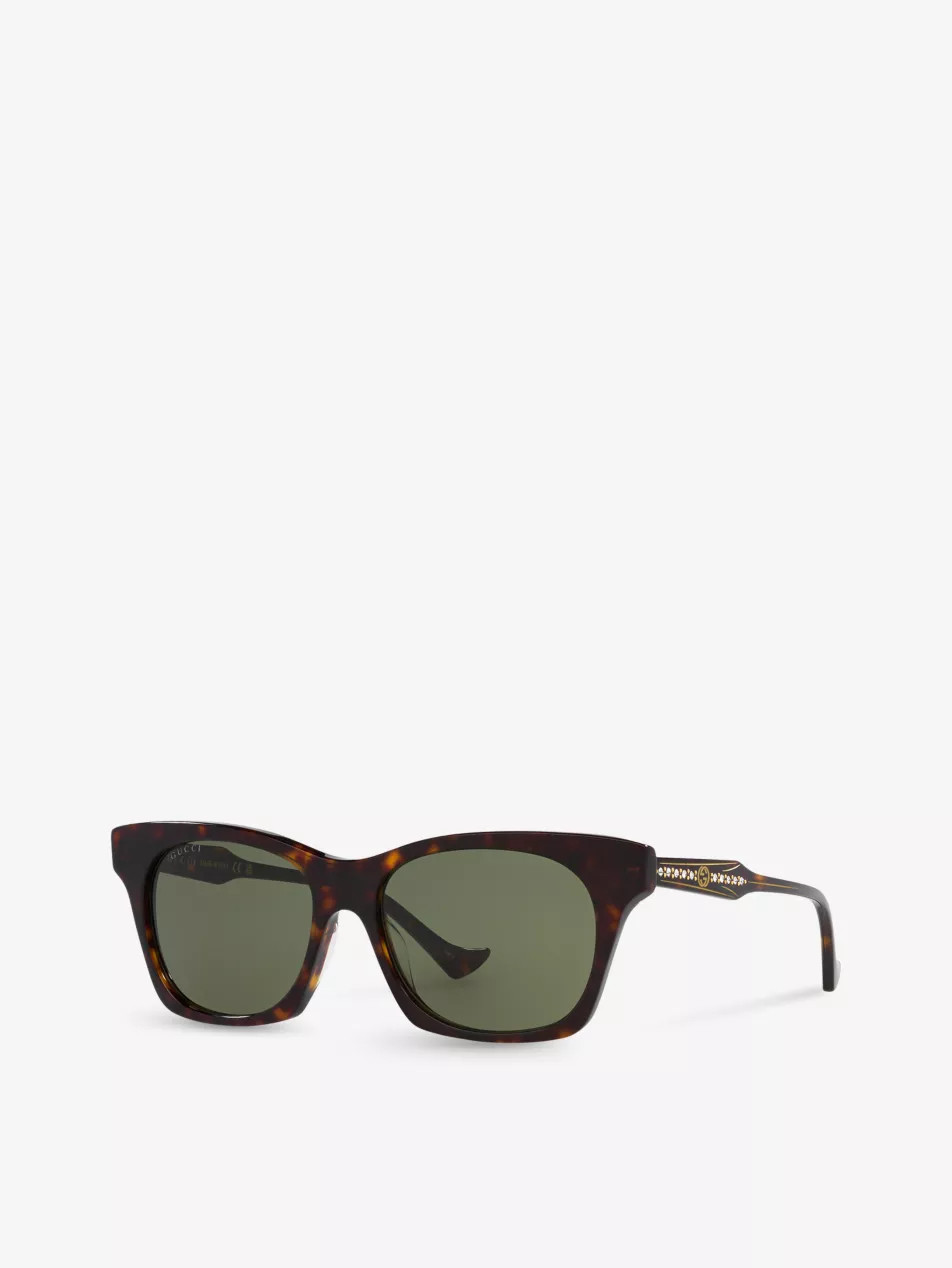 GG1299S cat-eye acetate sunglasses | Selfridges