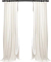 Eider & Ivory Bryce 100% Cotton Solid Blackout Thermal Rod Pocket Single Curtain Panel | Wayfair | Wayfair North America