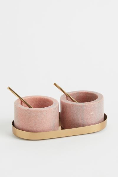 Stone Salt and Pepper Bowls | H&M (US)