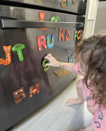 Large animal magnetic letters 
Toddler toys 


#LTKkids #LTKfamily