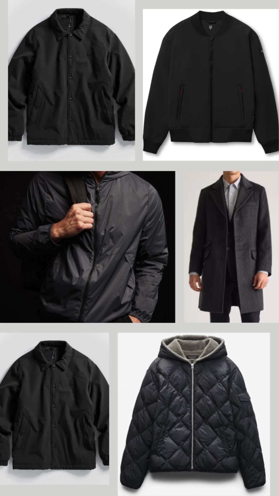 I’m partial to black and dark grey jackets.  Here are my 6 favorite coats for this winter season.

#LTKStyleTip #LTKSeasonal #LTKMens