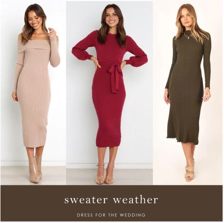 Thanksgiving outfit 
Sweater dresses
Work holiday party outfit 
Fall outfits 
Winter outfit 
Wrap dress
Neutral dress
Cozy outfit 
Date night dress
Midi dress

#LTKHoliday #LTKworkwear #LTKSeasonal