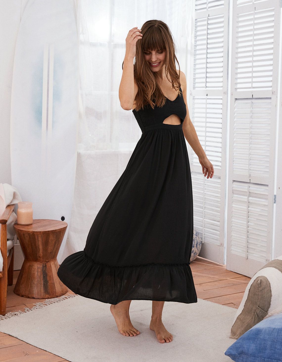 Aerie Cutout Maxi Dress | American Eagle Outfitters (US & CA)