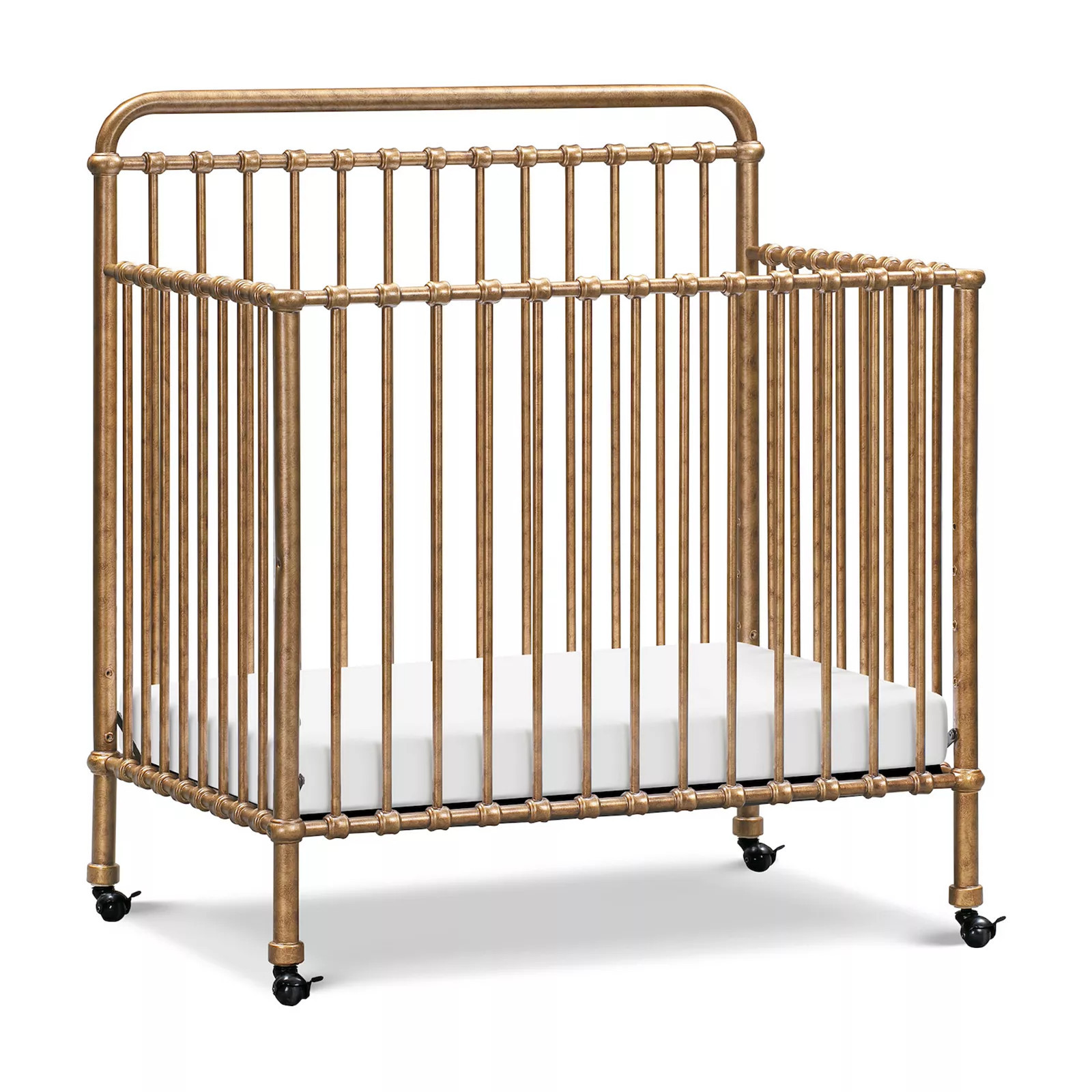 Namesake Winston 4-in-1 Convertible Mini Crib, Vtg Gold | Kohl's