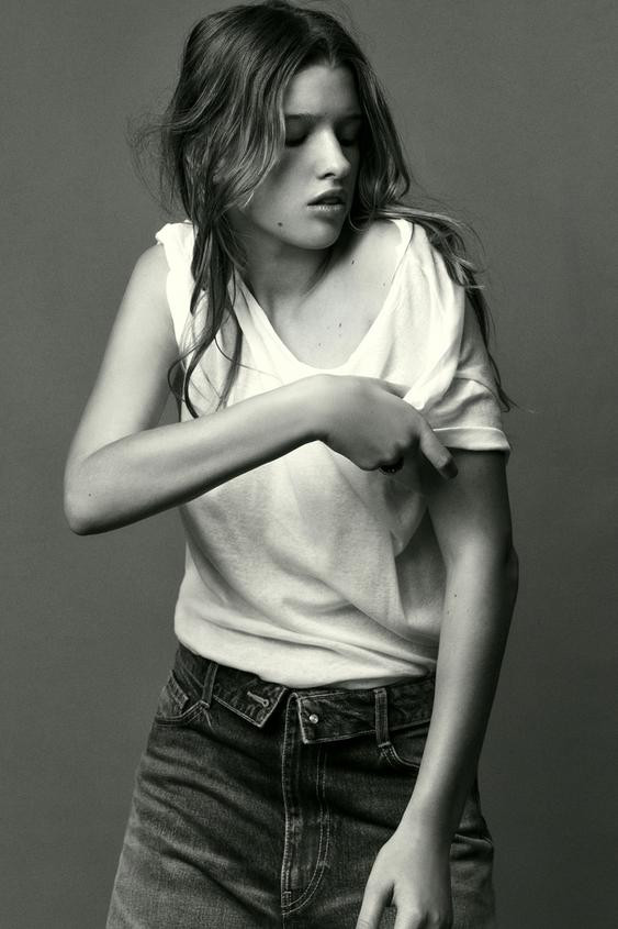 BASIC COTTON T-SHIRT | Zara US