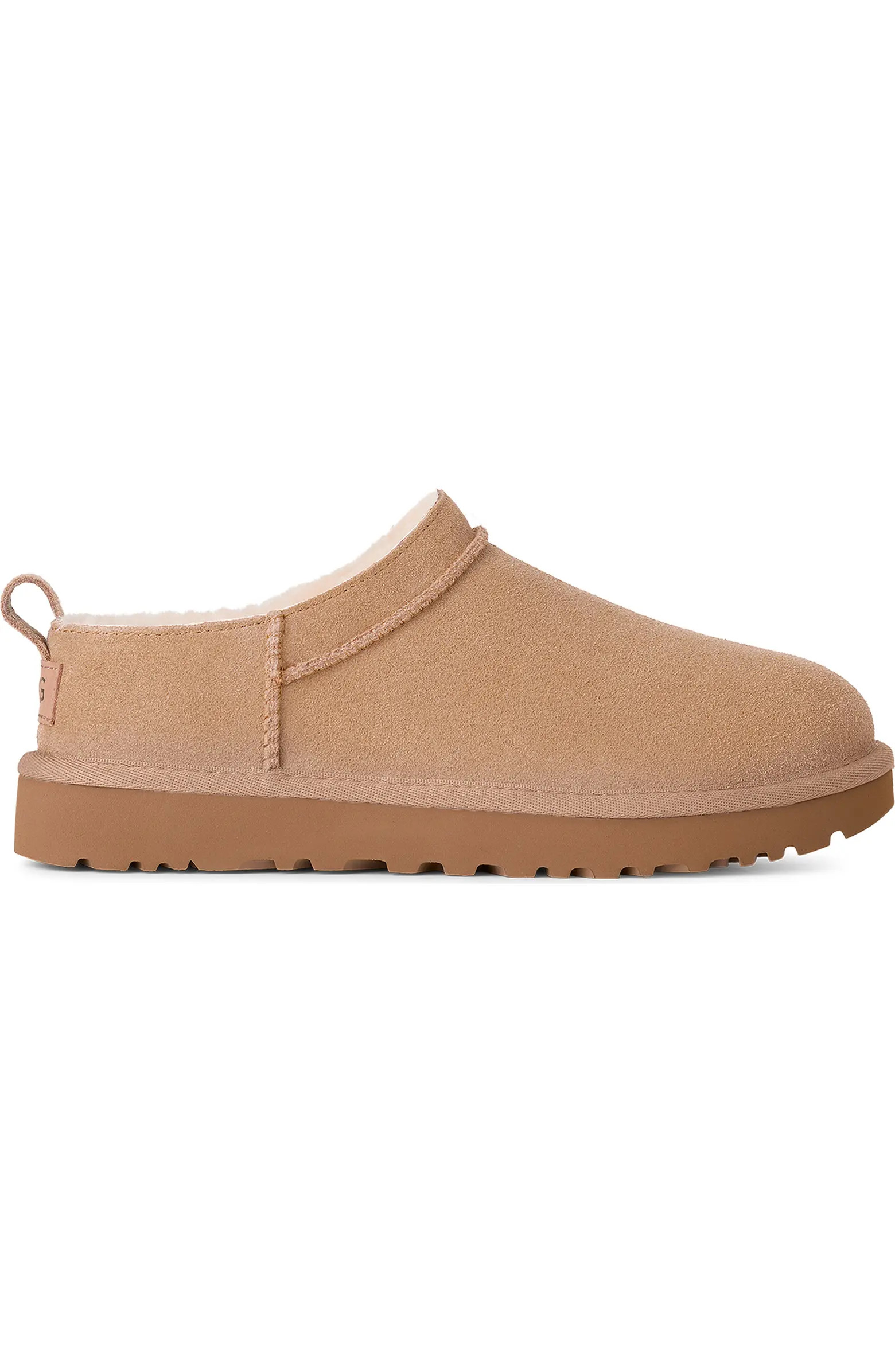 UGG® Classic Micro Genuine Shearling Slipper (Women) | Nordstrom | Nordstrom