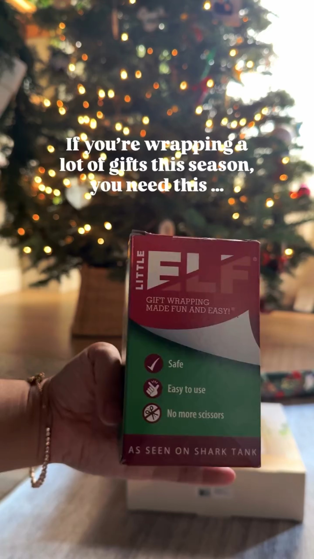 Wrapping a lot of gifts this holiday season? Then you definitely need Santa’s little helper - this makes gift wrapping sooo much easier!

Comment SHOP for a link or visit my link in bio to get your very own little helper!

#giftwrapping #giftwrappinghacks #giftwrappingideas