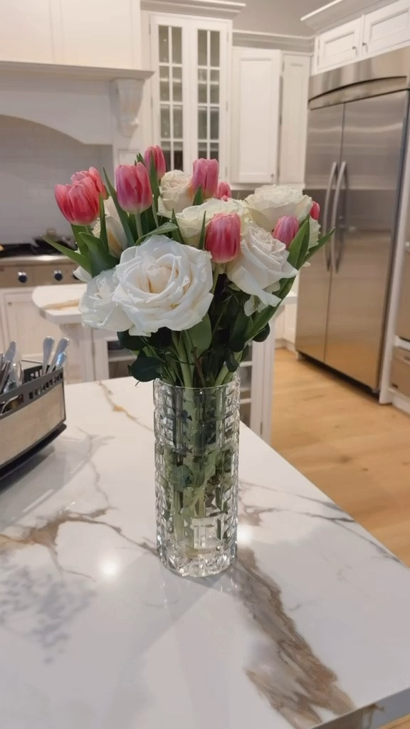 This beautiful flower vase is from Tiffany & Co and I found similar ones on Amazon