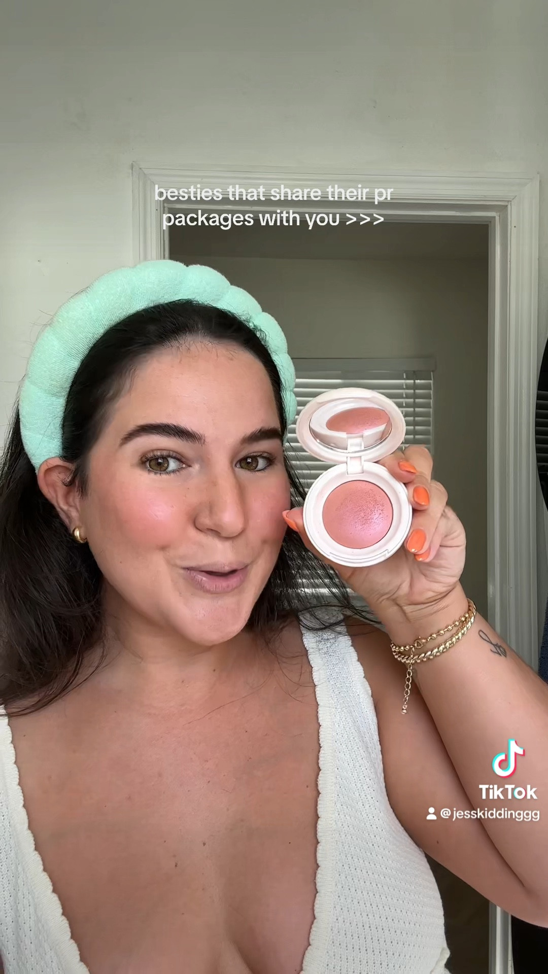 My makeup 🎀 wearing shade "Hope" in the blush. rare beauty, Sephora sale, clean girl makeup, blush makeup, soft glam, best makeup products, clean beauty 

#LTKxSephora #LTKbeauty