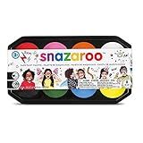 Snazaroo Face Paint Palette Kit, 8 x 18ml, 8 Colors | Amazon (US)