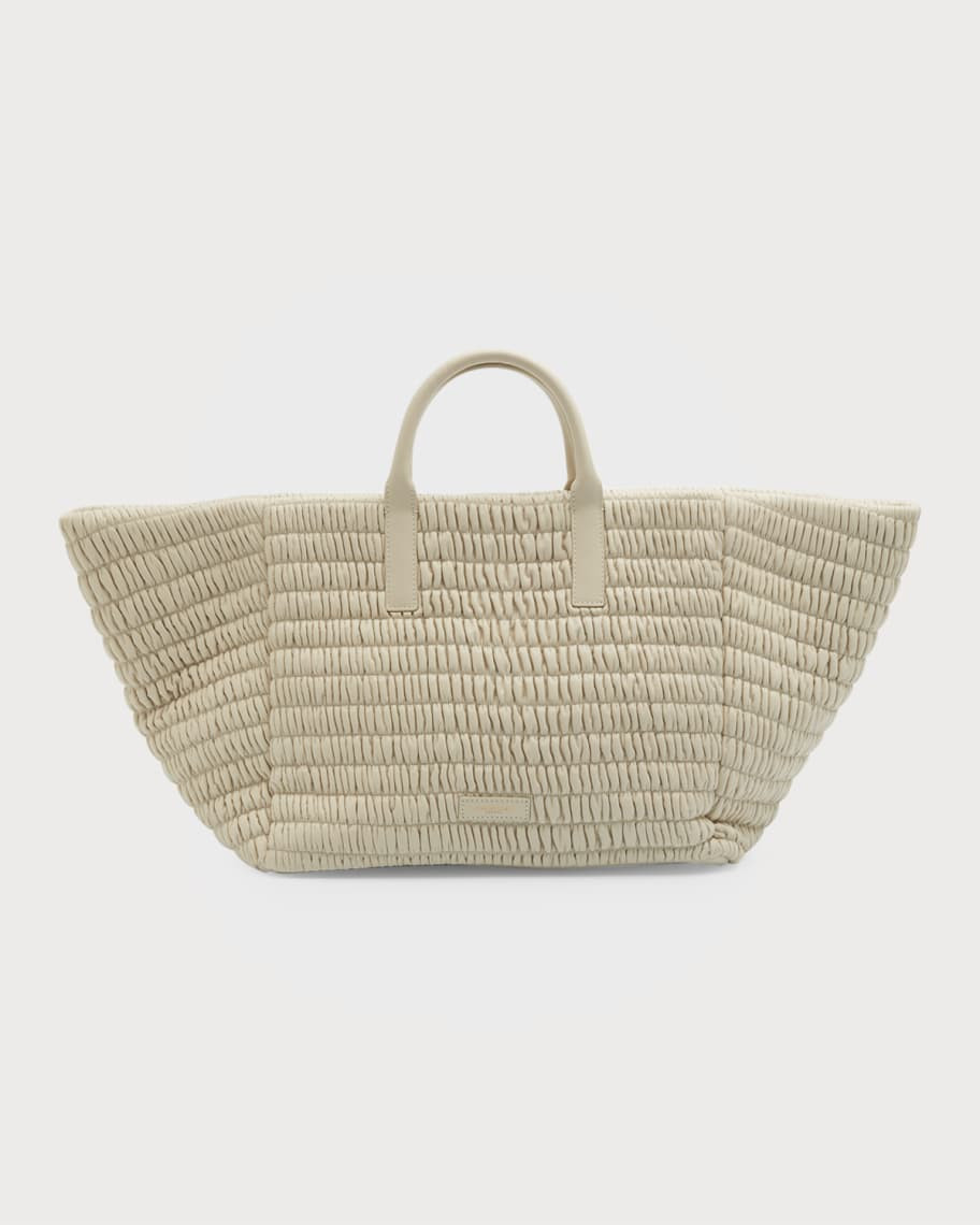 Lisbon Padded Leather Tote Bag | Neiman Marcus