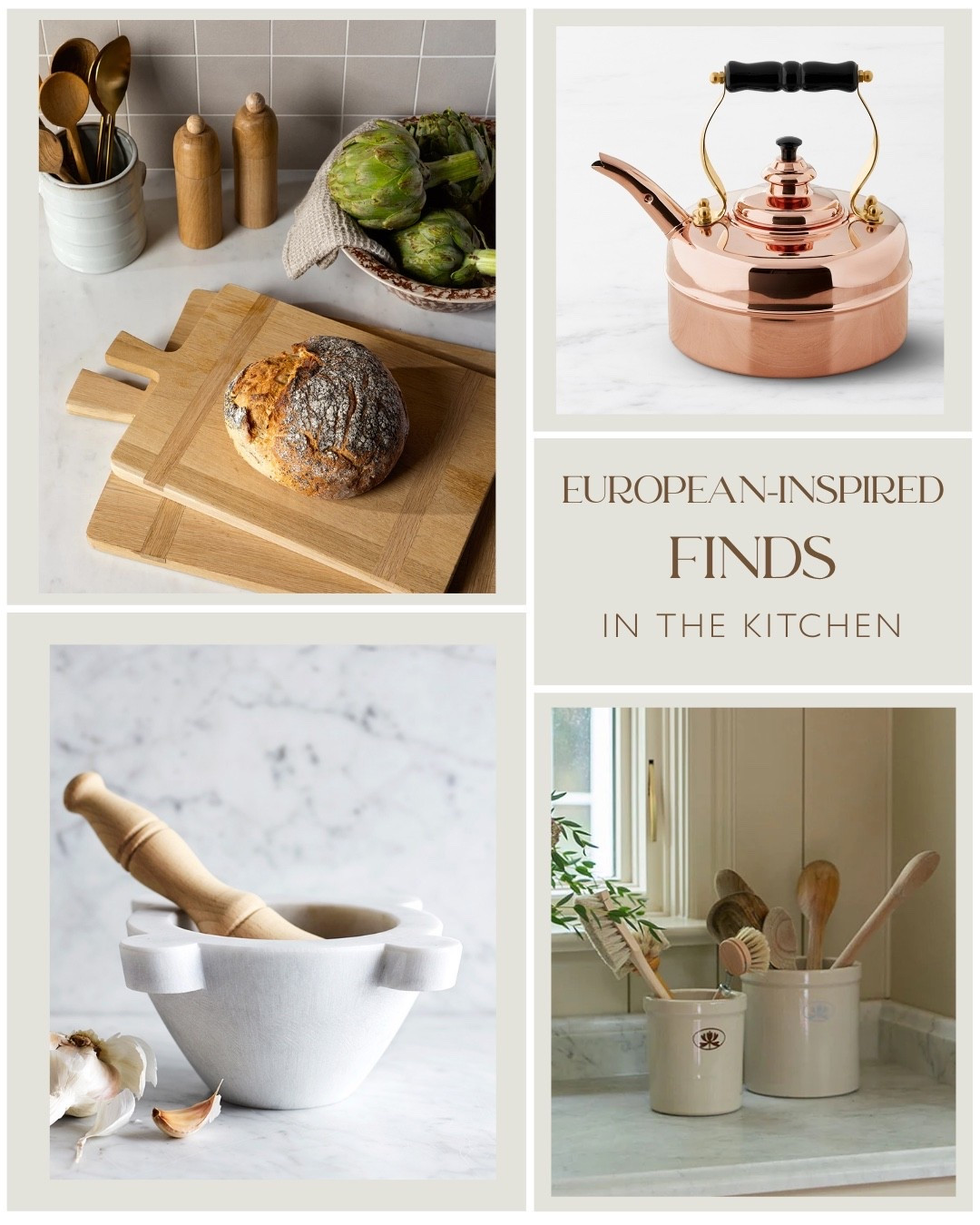 Kitchen favorites I love for that European feel!

Home decor, kitchen decor

#LTKHome