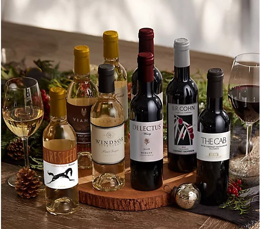 SH11/30 Vintage Wine Estates 12 Days Holiday Advent Calendar 12 Bottle Set | QVC