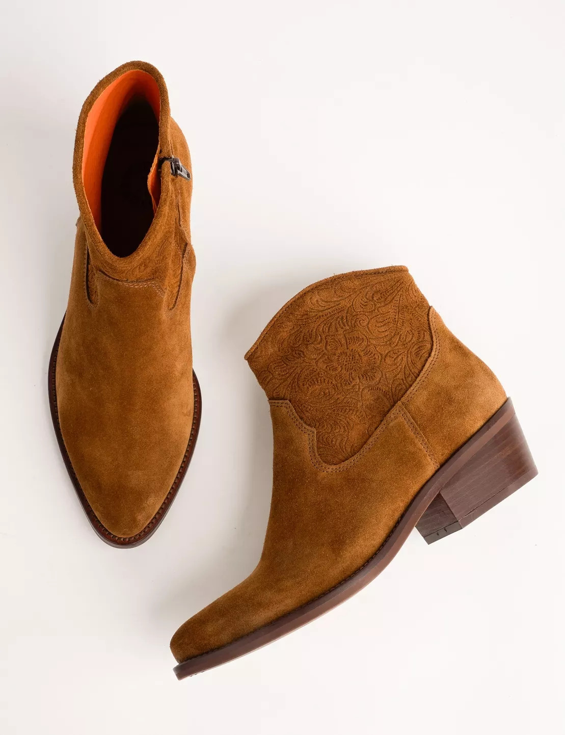 Cassidy Cordoban Cowboy Boot - Peat | Penelope Chilvers