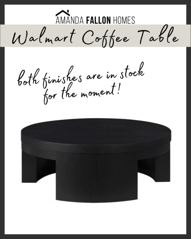 Both finished are in stock for the moment for this gorgeous, affordable Walmart coffee table!

#walmart #coffeetable #homedecor #walmarthome #affordablehomedecor

#LTKhome
