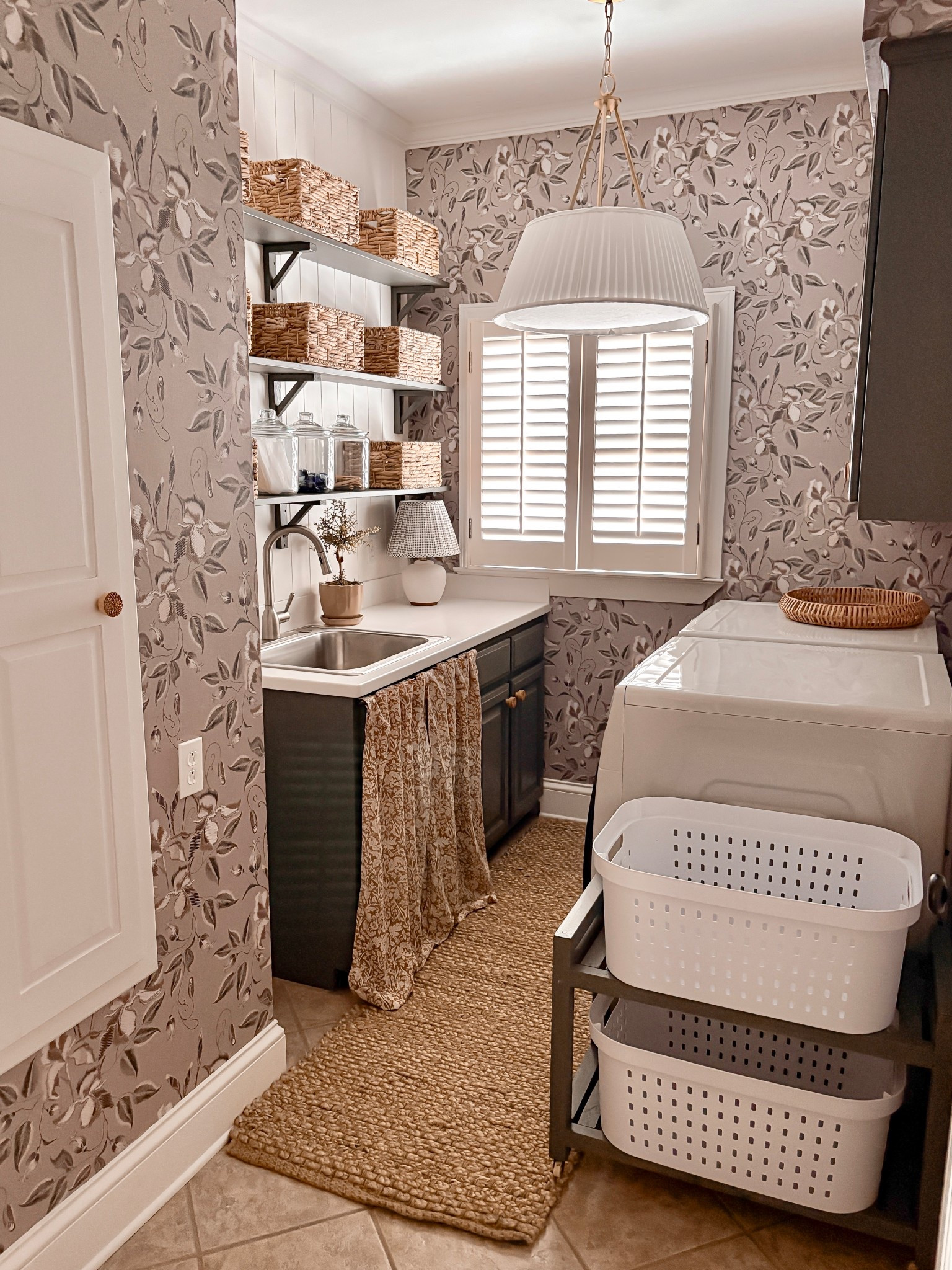 Laundry room makeover complete!! I’ll be linking everything I used! 

#LTKHome