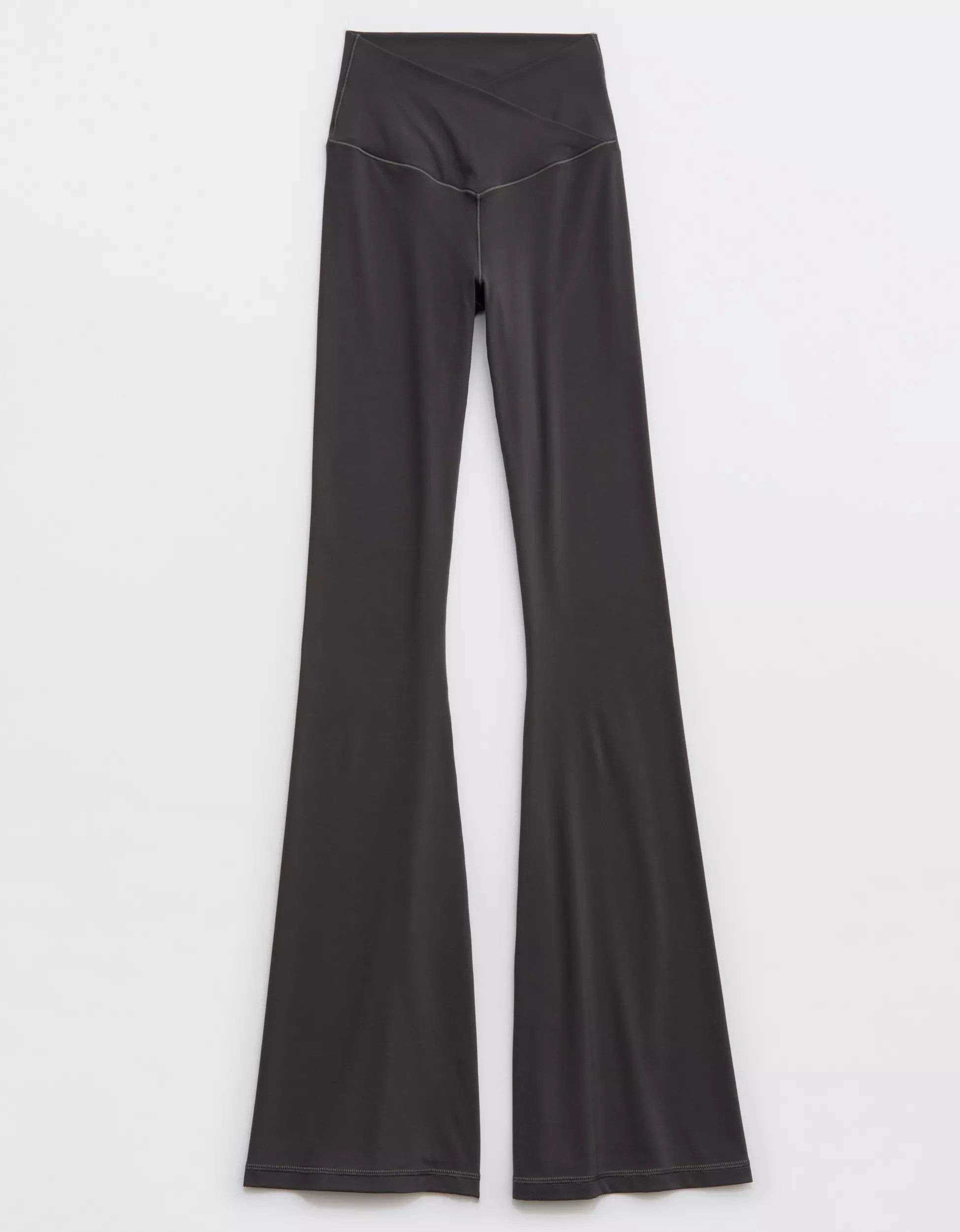 OFFLINE By Aerie Real Me High Waisted Crossover Flare Legging | Aerie