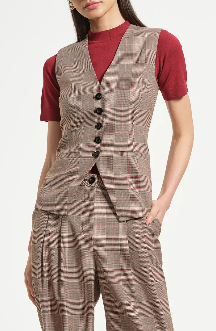 Isaac Mizrahi New York Plaid Vest | Nordstrom | Nordstrom