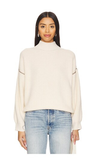 Katy Sweater in Cream & Taupe | Revolve Clothing (Global)