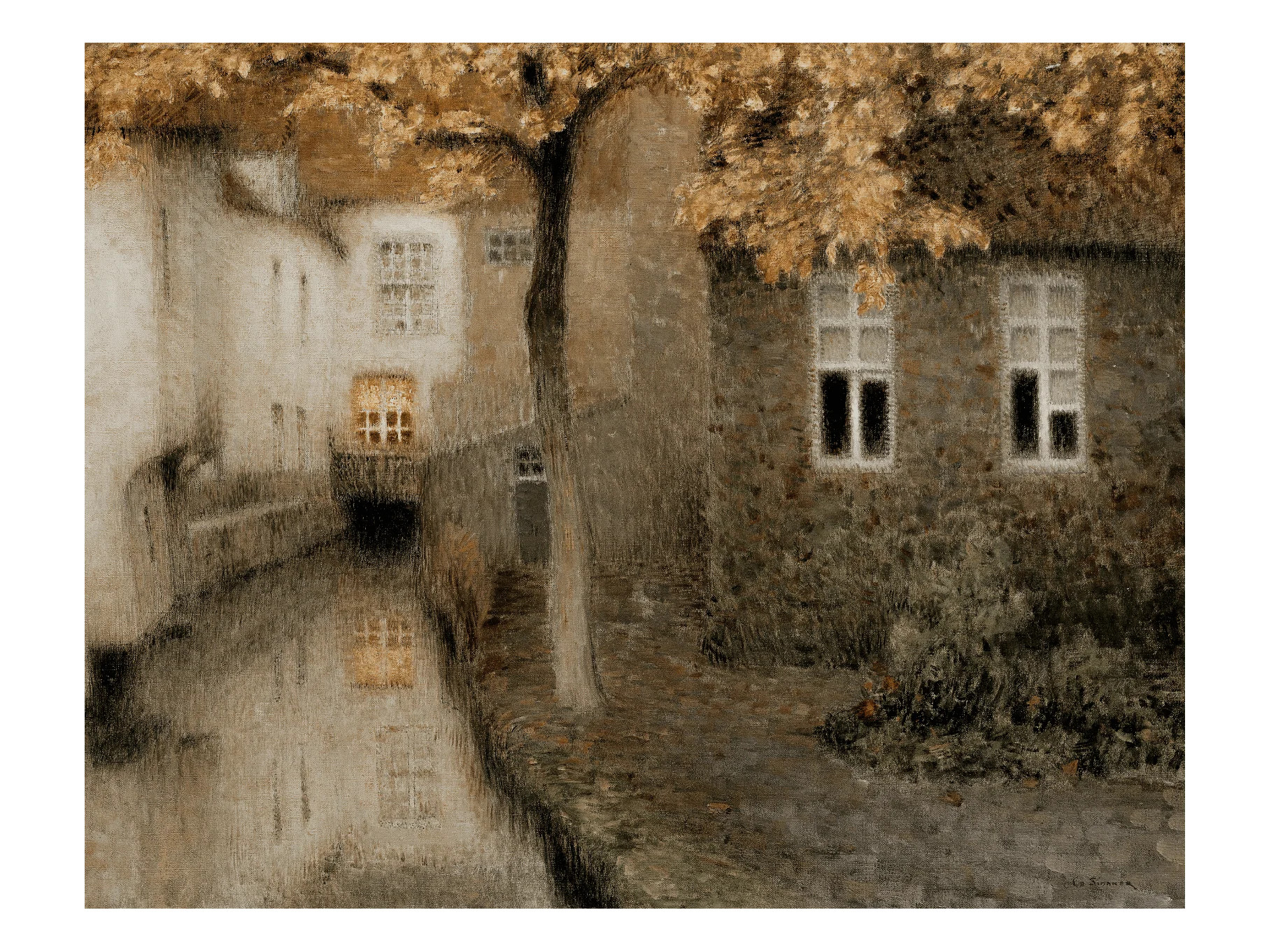 Canal at Dusk | Heirloom Print Shop