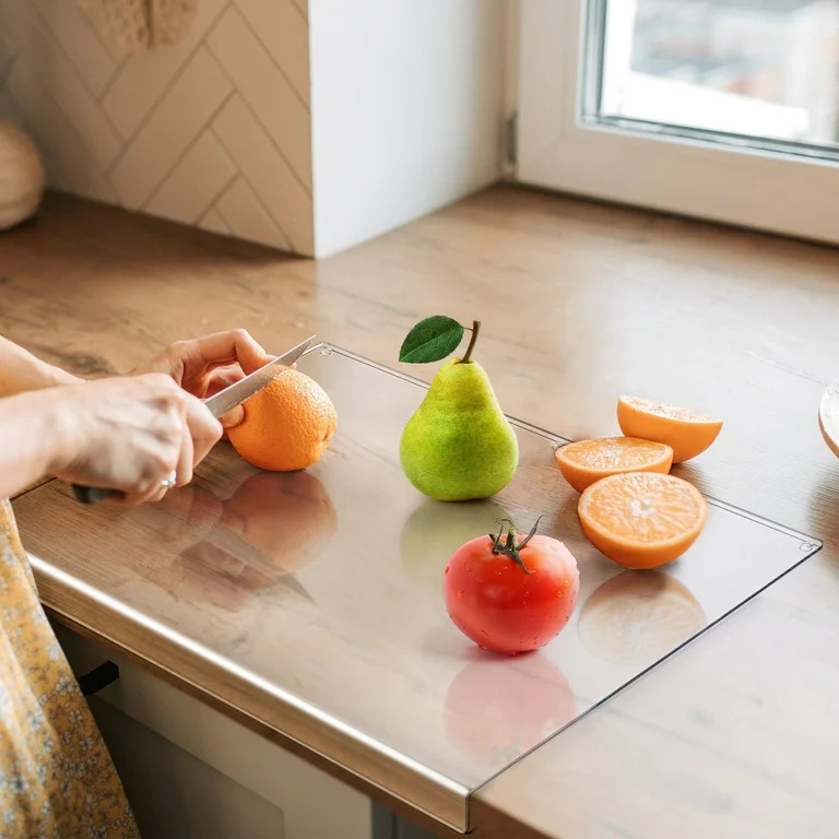 Combler Acrylic Cutting Board with Reversible Feature, 17.5x13.5 Inch | Walmart (US)