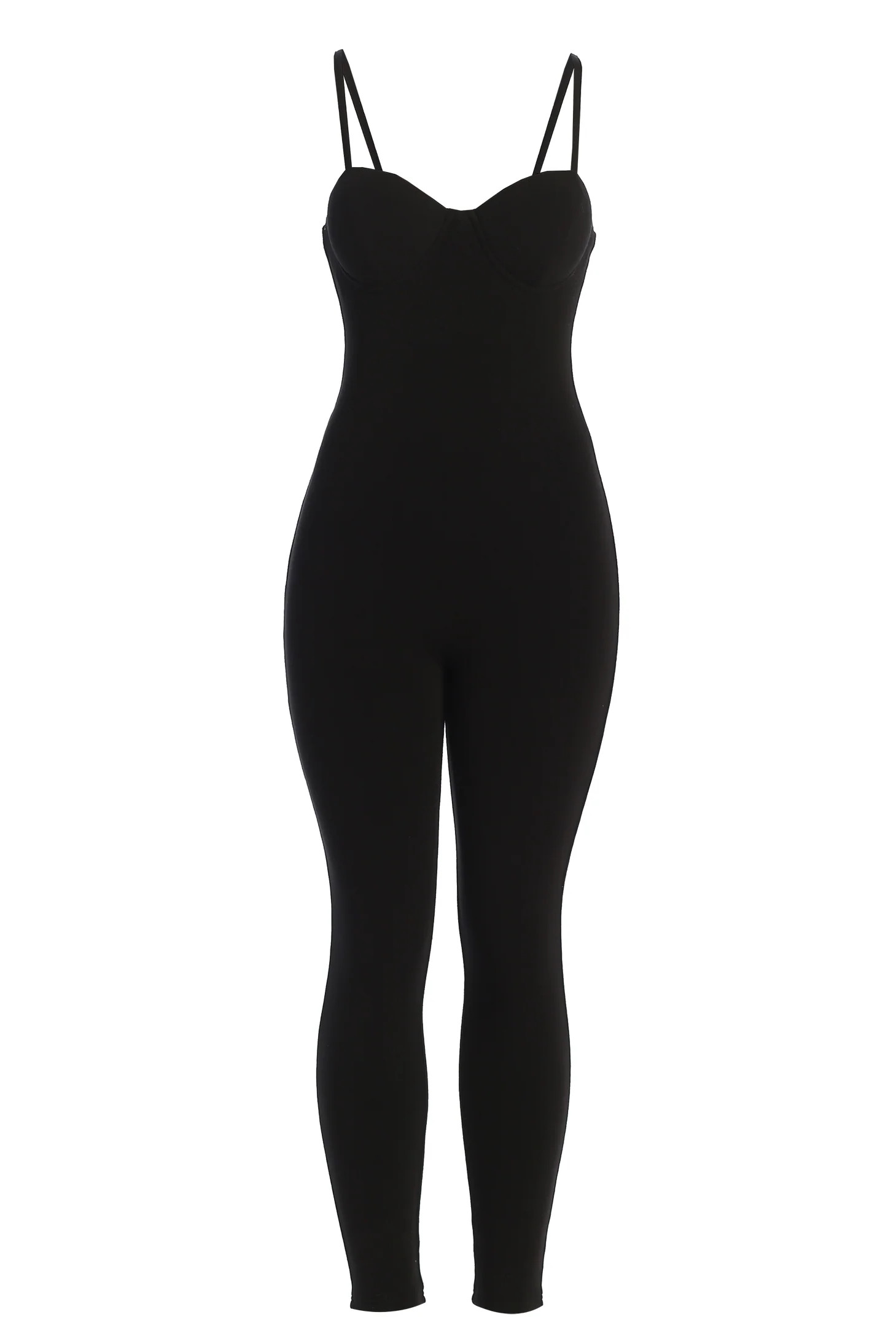 Black All Day Jumpsuit | JLUXLABEL
