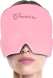 TheraICE Rx Form Fitting Gel Ice Headache / Migraine Relief Hat, Cold Therapy Migraine Relief Cap... | Amazon (US)