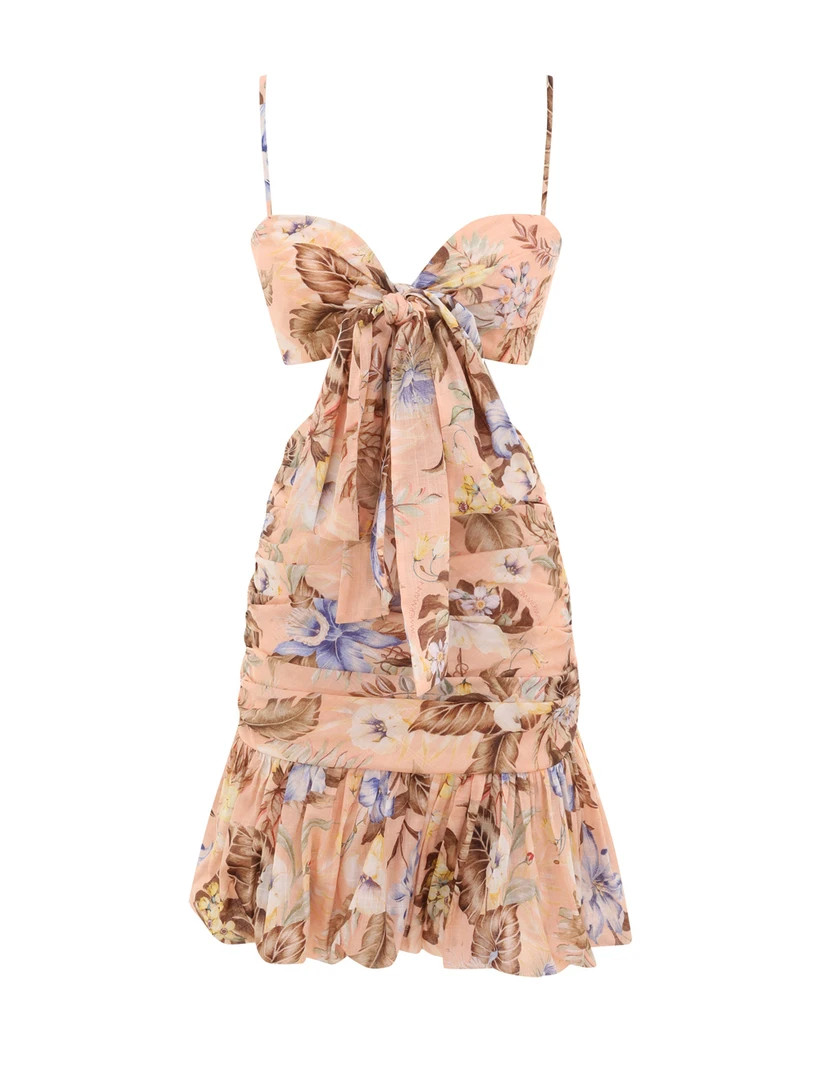 Coco Bow Front Mini Dress            
        
            

    
    
    











    
     ... | ZIMMERMANN (US, CA, EU, MENA)