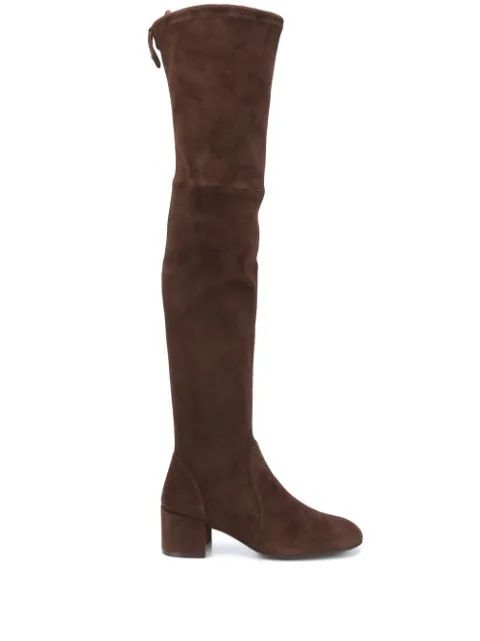 Tieland over-the-knee stretch boots | Farfetch (UK)