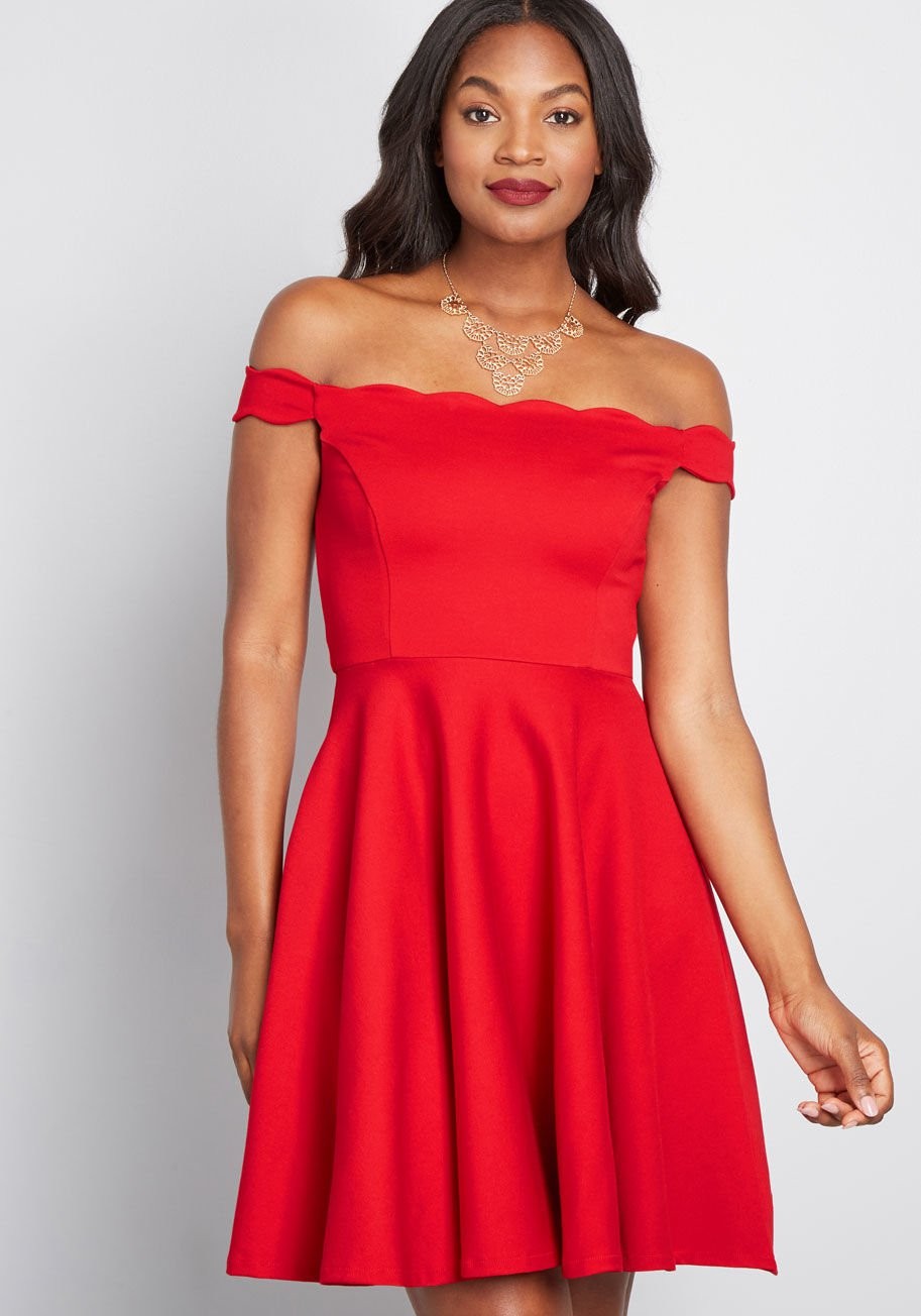 Forever Fave Off-Shoulder Dress | Modcloth