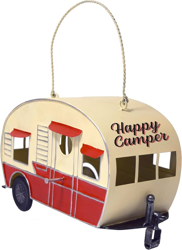 Rivers Edge Products Rivers Edge Products Camper Hanging Bird House - Decorative Nest Box for Sma... | Amazon (US)