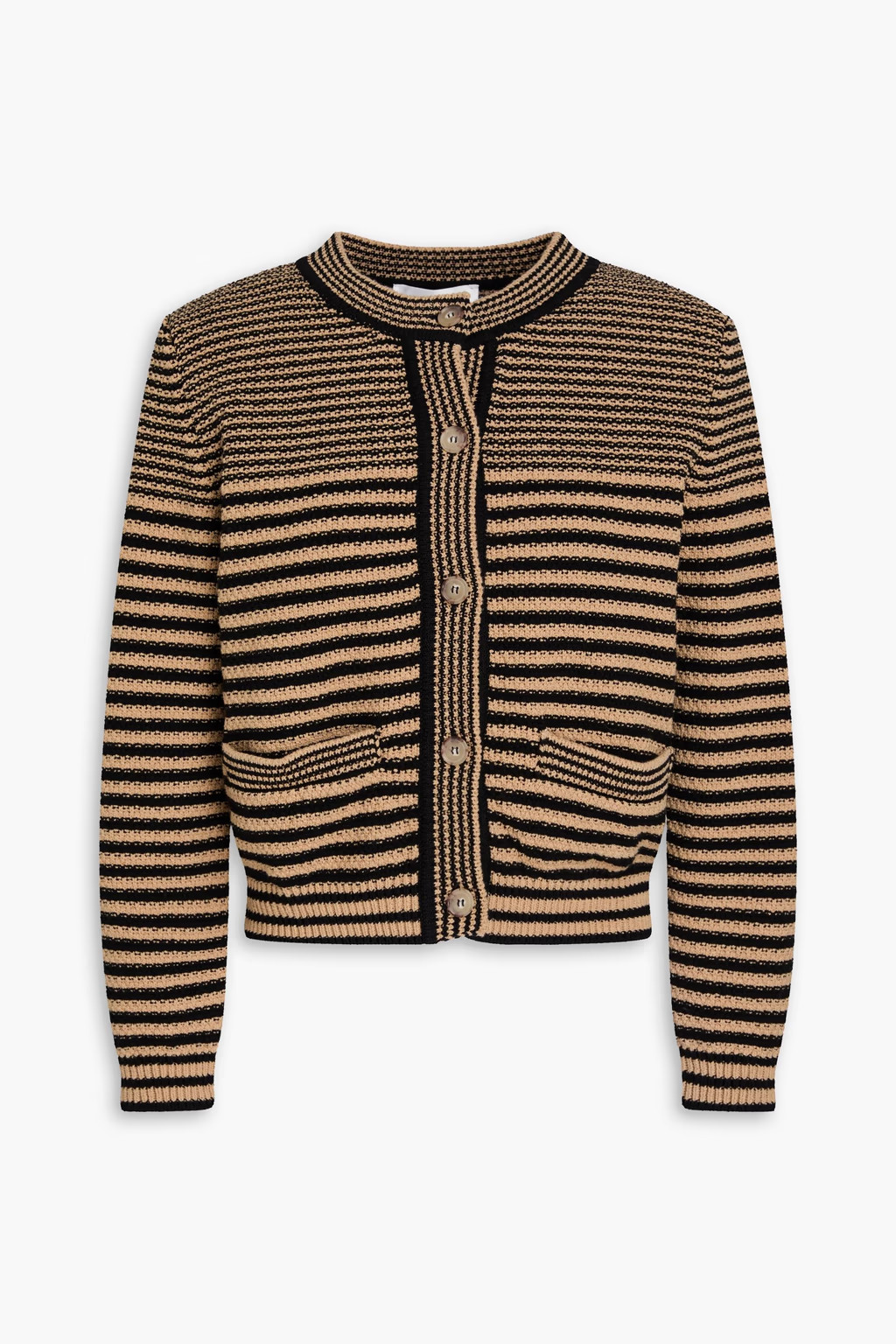 Gestreifter Cardigan aus einer Baumwollmischung | The Outnet (UK and Europe)